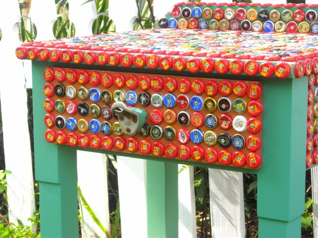 bottle cap table